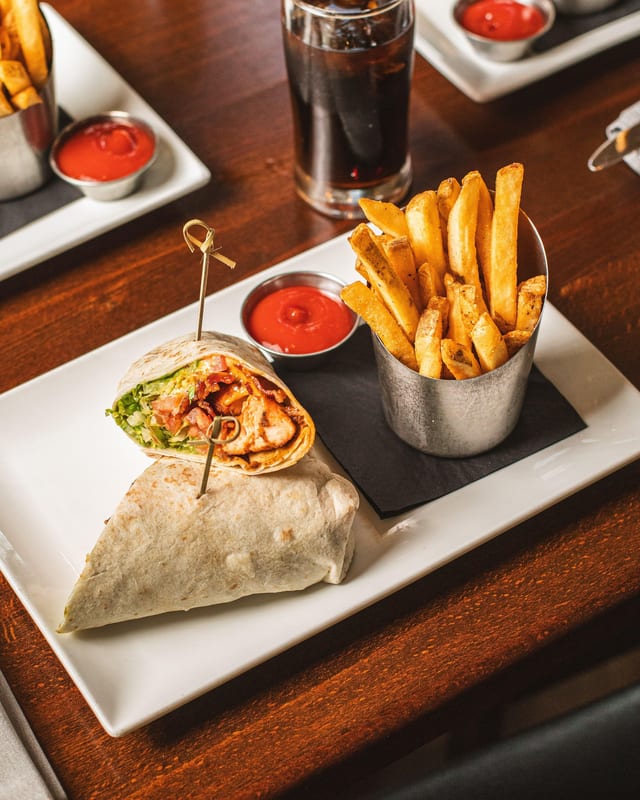 Voodoo Salmon Wrap.