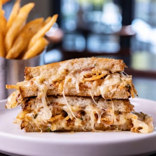 Truffle Parmesan Fry Grilled Cheese