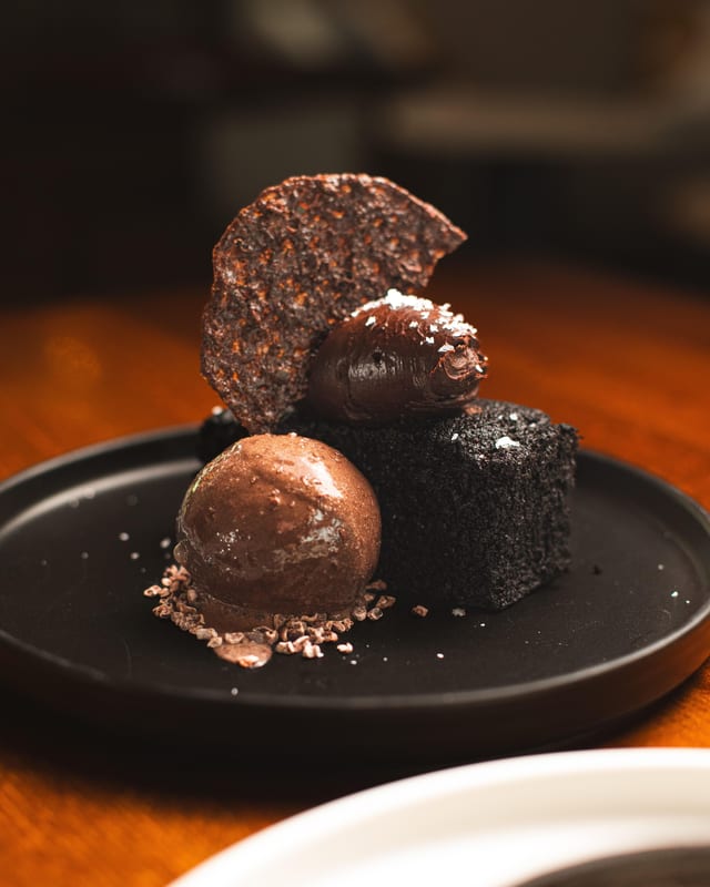 Black Midnight Cake.