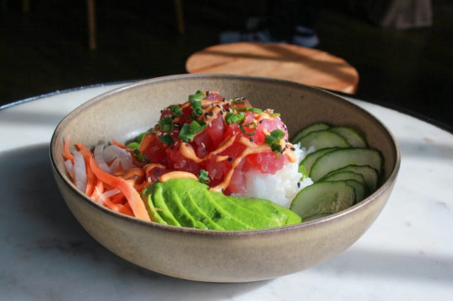 Tuna Poke Bowl.