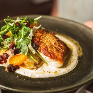 Pan Seared Halibut